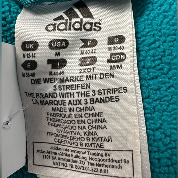 Woman’s Adidas hooded fleece size Medium - Picture 5 of 7